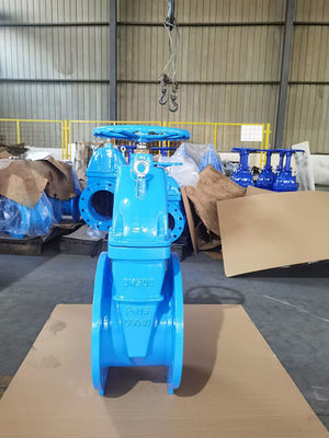 F4 Ductile Iron 12 Inch Flanged Gate Valve Oil And Gas OEM
