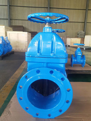 DI PN25 BS5163 Gate Valve 10 Inch Flanged ISO9001 Certifcated