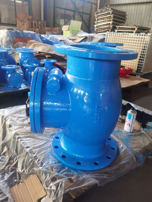 Swing Cast Iron Check Valve With Damper Metal Seat DIN3356