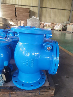 ODM PN16 Metal Seat Cast Iron Check Valve With Counter Weight