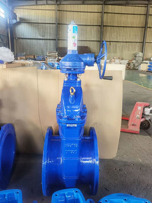 DN450 18 Inch Gate Valve For Oil Pressure Rating PN10 PN16 125lb-150lb