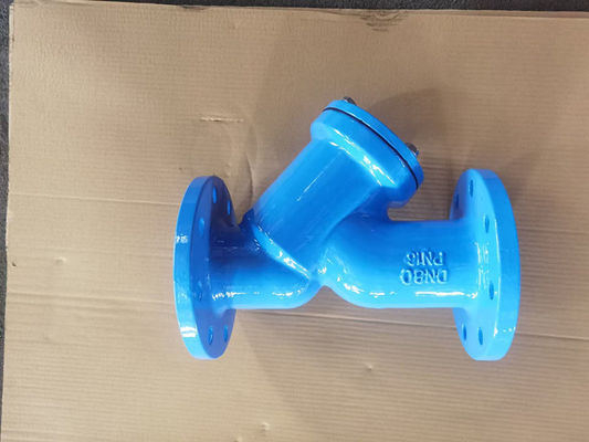 Ductile Iron Gas Y Strainer For Industrial Pipelines