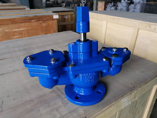 Ductile Iron Double Orifice Air Valve For Water Pipeline PN16