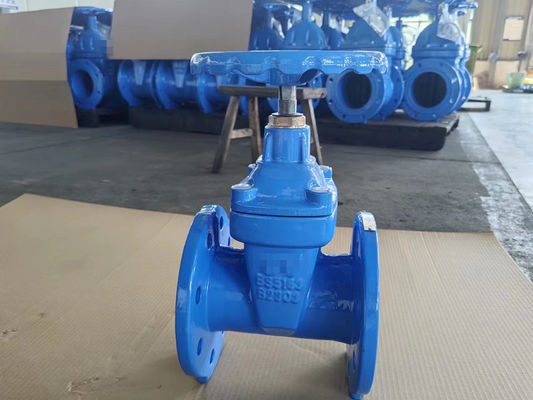 Flanged BS5163 Gate Valve 3 inch Resilient / Metal Seated