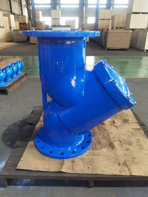 DN50 - DN300 Cast Iron Y Strainer Flanged End Connection With Fast Delivery