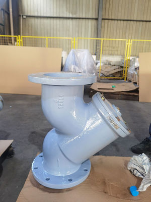 DN50-DN300 / 2''-12'' Y Strainer Valve For Water / Steam / Oil Temperature Rating -20C-120C