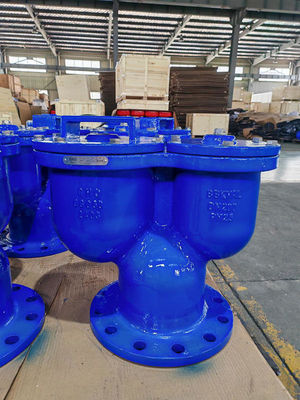SS304 Sealing Double Orifice Air Valve For Water / Steam / Oil / Gas Flanged End Type
