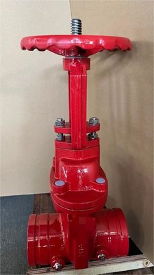 ANSI Rising Stem Soft Seat Groove  Gate Valve