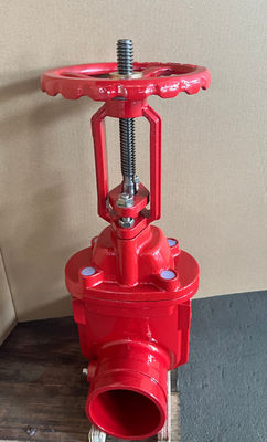 ANSI Rising Stem Soft Seat Groove  Gate Valve