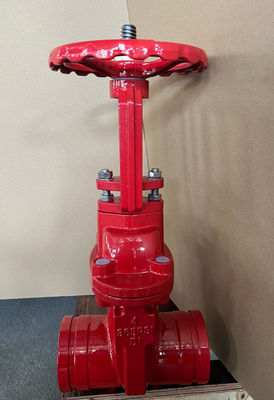 ANSI Rising Stem Soft Seat Groove  Gate Valve
