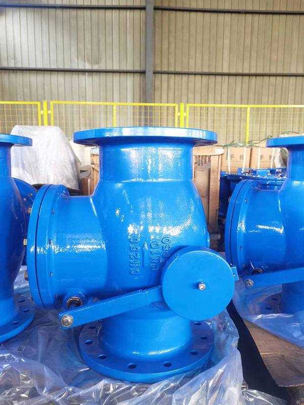 Cast Iron Check Valve With Counter Weight Water / Steam / Oil / Gas PN10 - PN16