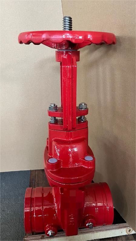 ANSI Rising Stem Soft Seat Groove  Gate Valve